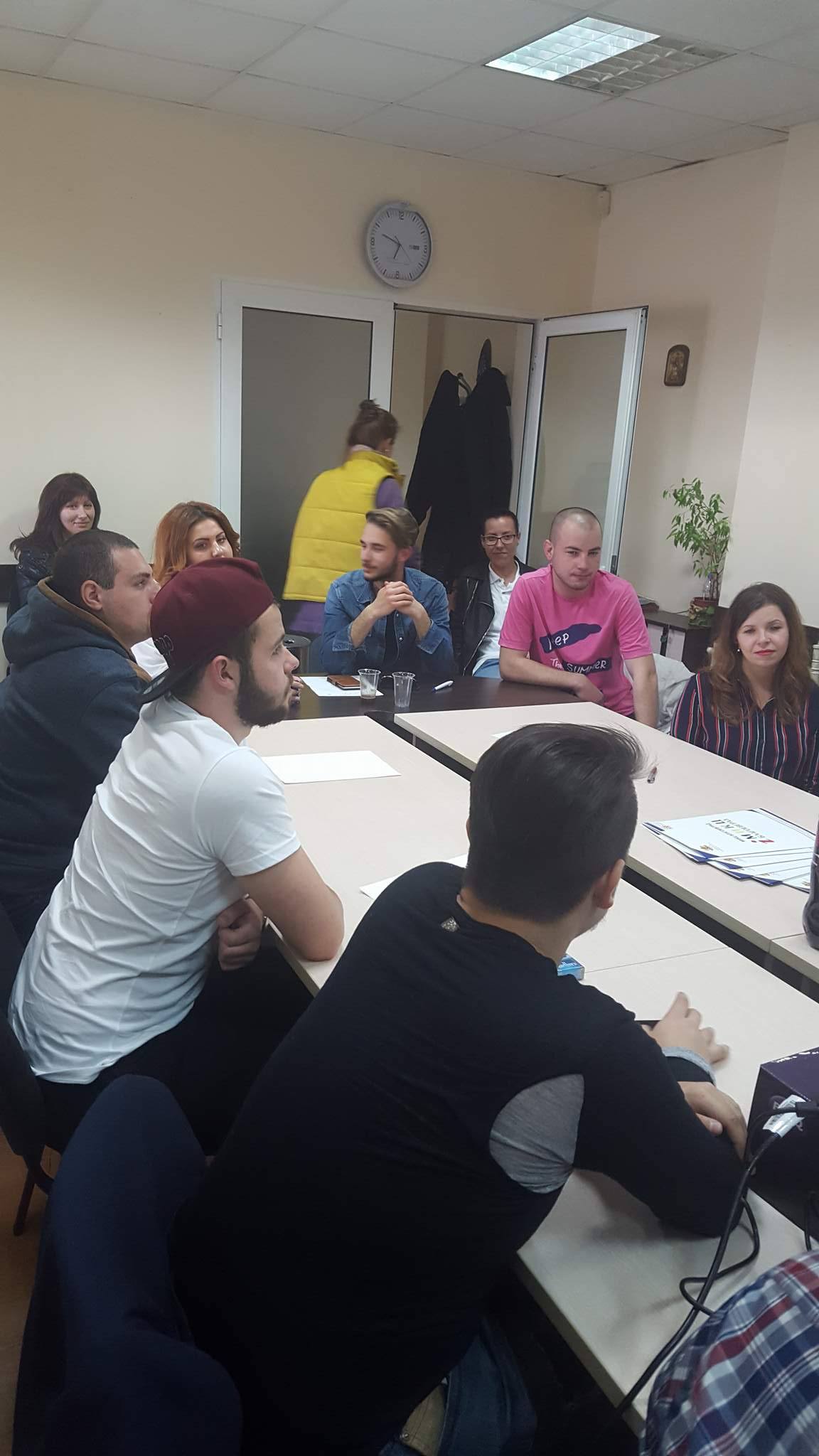 Training "The ability to talk to others"