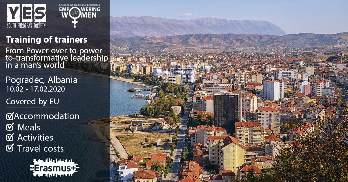 Тренинг за треньори From Power over to power to-transformative leadership in a man’s world