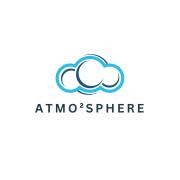 Blue Minimalist Cloud Logo